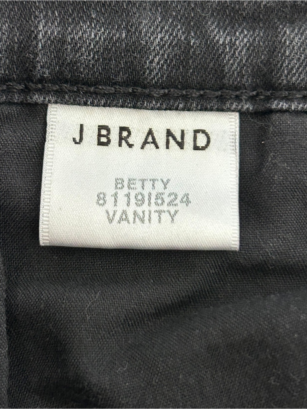 4/$20 J Brand Betty Gray Bootcut Jeans Size 23 Low Rise Stretch Denim USA - Picture 4 of 6